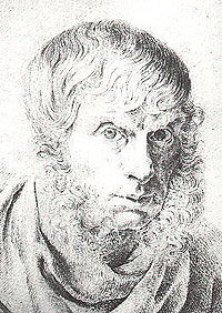 Caspar David Friedrich, Autoportrait vers 1810
