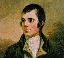 Robert Burns.Portrait par Alexander Nasmyth (1787)