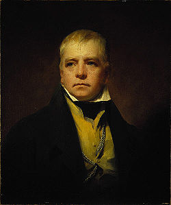 Sir Walter Scott.Portrait par Henry Raeburn (1822)