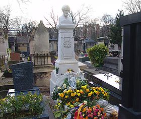     Tombe de Heinrich Heine – Cimetière de Montmartre - Paris
